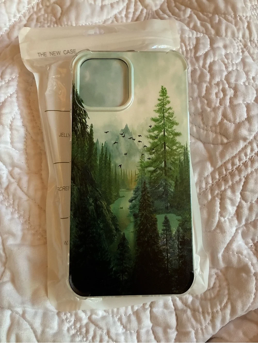 Amazon Green Forest Scenic iPhone 13 Pro Case NWT